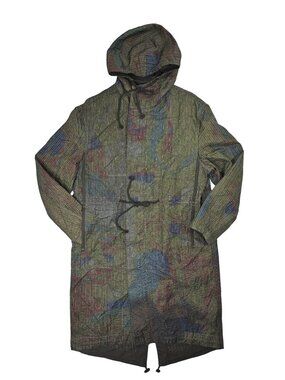 Craig Green Longline Jacket in Green Multi